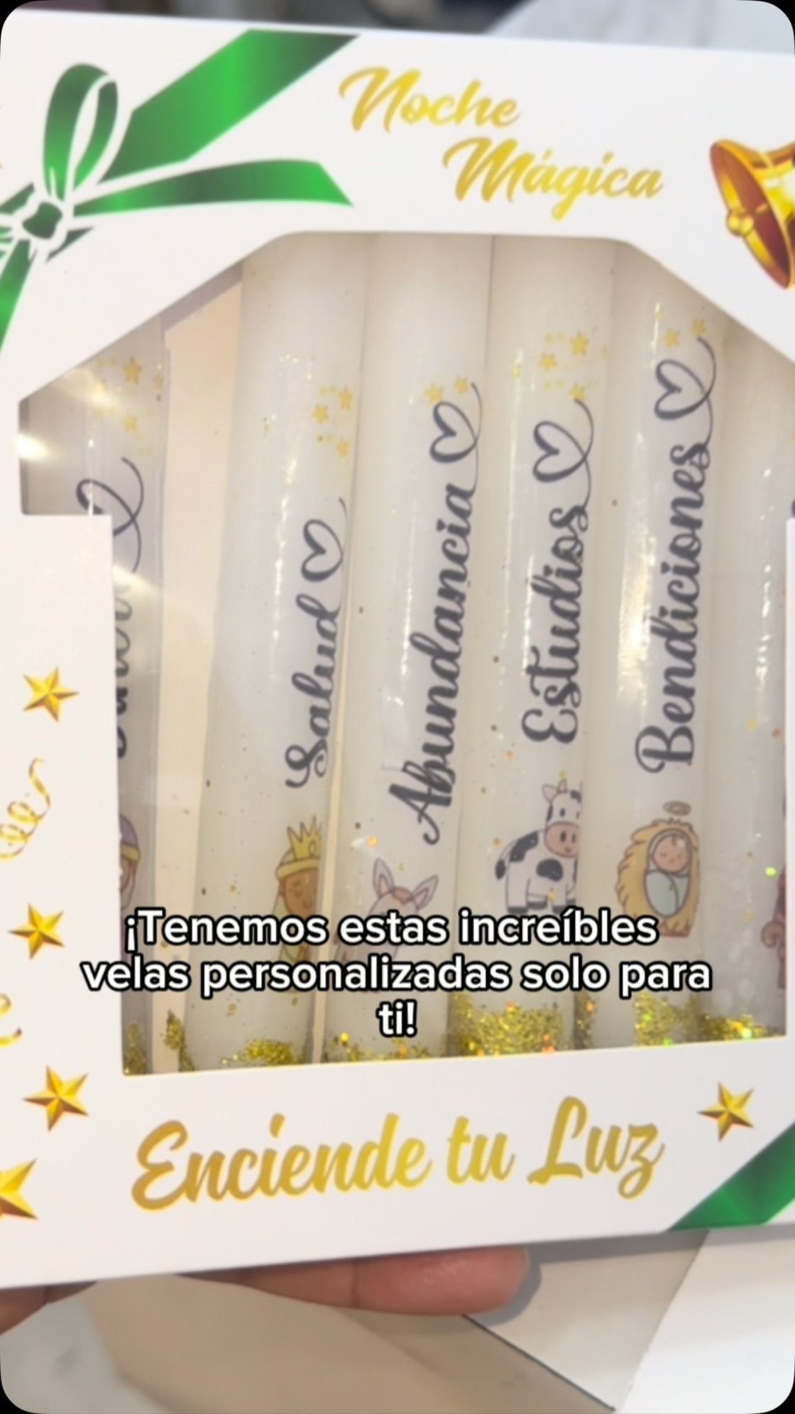 Velas personalizadas Noche Mágica